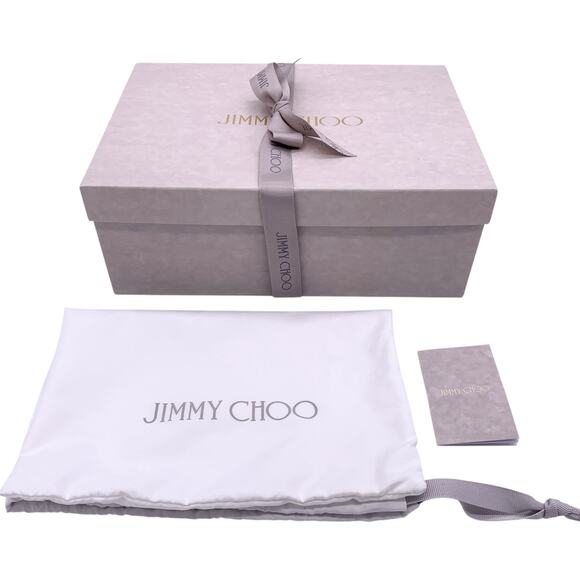 Jimmy Choo Annie 85 Ivory Satin Ankle Strap Heels EU 39.5 Wedding - Picture 10 of 10